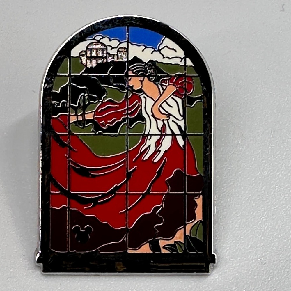 TILE WINDOW MURALS FLAMENCO DANCER Hidden Mickey CAST Lanyard Series '14 PP19919